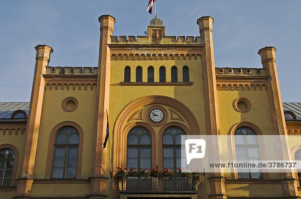 City hall of Kuldiga  Latvia  Baltic States