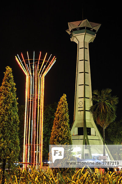Minarett  Semarang  Zentral-Java  Indonesien