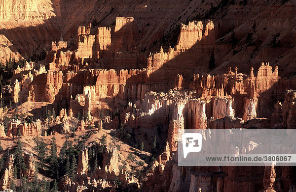 Sandsteinformationen Bryce Canyon Nationalpark Utah USA