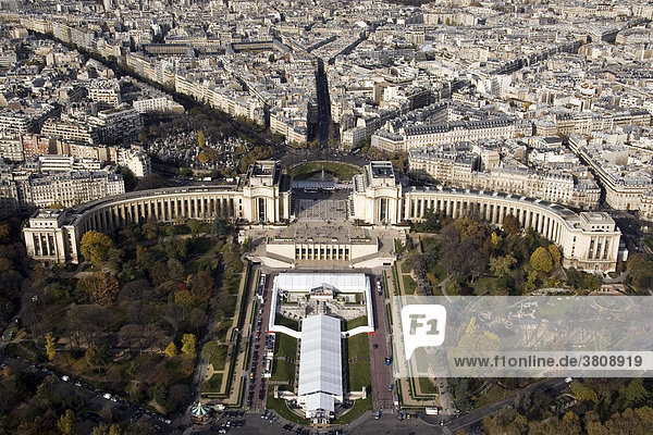 Panorama Paris  Frankreich