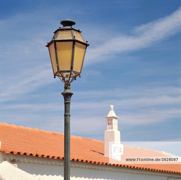 Street lamp  Vila do Bispo  Algarve  Portugal