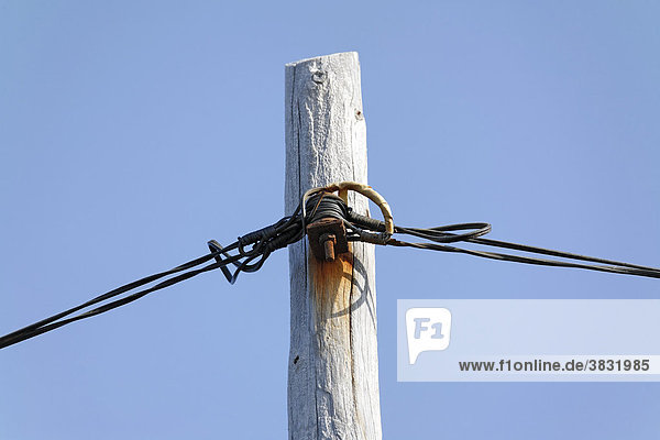 Old power pole