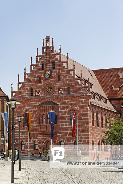 Sulzbach-Rosenberg   Gothic townhall   Upper Palatinate Bavaria Germany