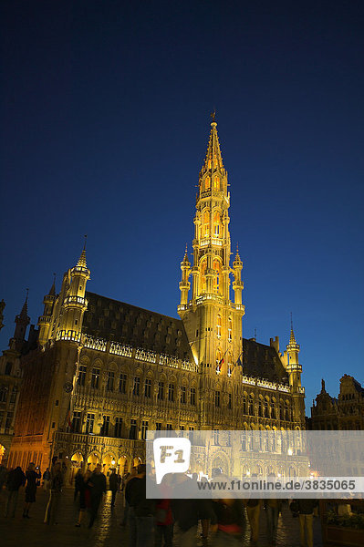 Belgium / Brussels  townhall at Grand Place