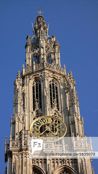 Belgium  Antwerp  flemish  gothic cathedral  Our Lady