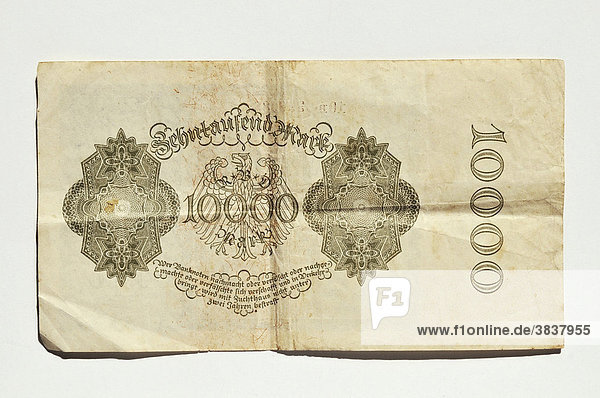 Zehntausend Reichsmark 1922  Deutschland  Europa