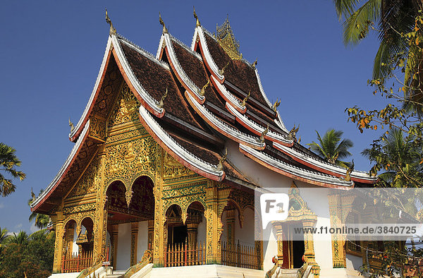 Tempel in Luang Prabang Laos Südostasien