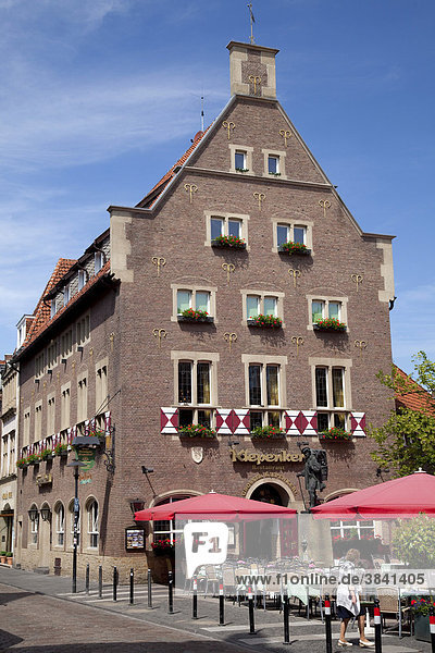 Kiepenkerl Restaurant  Gaststätte  Stadt Münster  Münsterland  Nordrhein-Westfalen  Deutschland  Europa