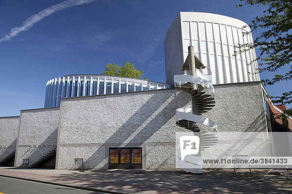 Stadttheater  Stadt Münster  Münsterland  Nordrhein-Westfalen  Deutschland  Europa