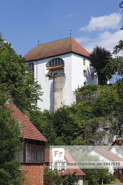 Schloss Freienfels  Hollfeld  Fränkische Schweiz  Fränkische Alb  Oberfranken  Franken  Bayern  Deutschland  Europa