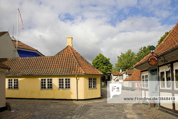 Hans Christian Andersens Elternhaus in Odense Dänemark Europa
