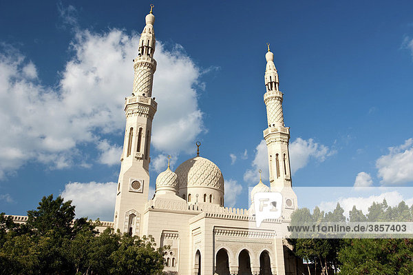 Große Moschee Jumeirah  Dubai  Vereinigte Arabische Emirate  Naher Osten