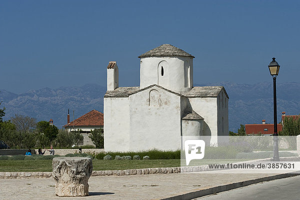 Heilig-Kreuz-Kirche  Nin  Gespanschaft Zadar  Kroatien  Europa
