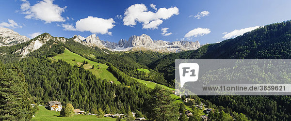 Rosengarten  Catinaccio  bei Tiers  Dolomiten  Trentino-Südtirol  Italien  Europa