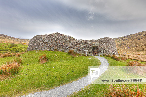 Ringfestung Staigue Fort  Ring of Kerry  County Kerry  Irland  Britische Inseln  Europa