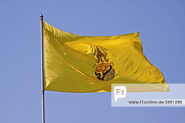 Flagge des thailändischen Königshauses  Thailand  Asien