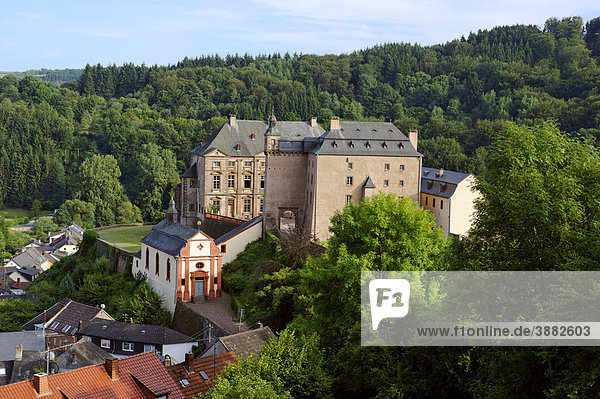 Schloss Malberg  Kyllburg  Rheinland-Pfalz  Deutschland  Europa