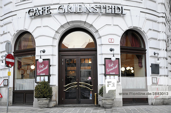 Kaffeehaus Cafe Griensteidl  Eingangsbereich  Wien  Österreich  Europa