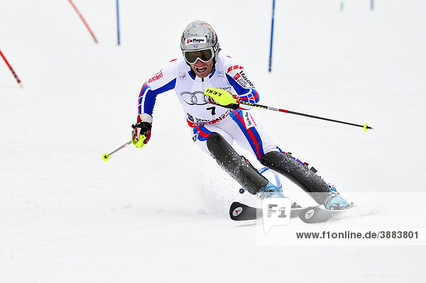 Julien Lizeroux  Frankreich  FIS Slalom der Herren  Gudiberg  Gamisch-Partenkirchen  Bayern  Deutschland  Europa