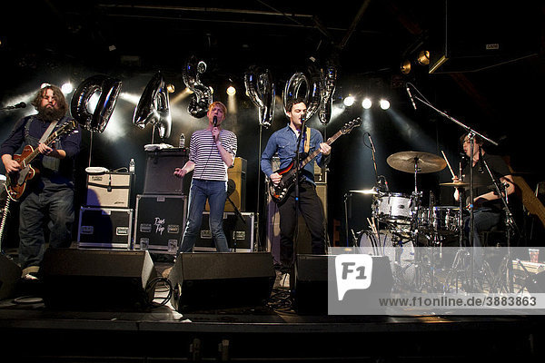 Belgian pop band The Pop live at the Schueuer venue Lucerne Switzerland