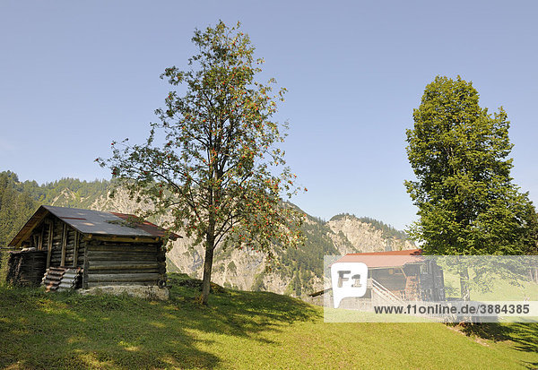 Strassmalch hunting lodge  Wilder Kaiser  Tyrol  Austria  Europe