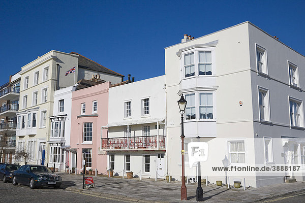 Grand Parade Paradeplatz  Old Portsmouth  Hampshire  England  Vereinigtes Königreich  Europa