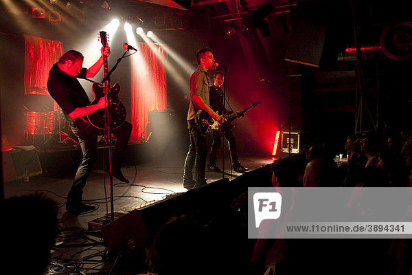 The Danish pop-rock band Grand Avenue live at the Schueuer venue Lucerne Switzerland
