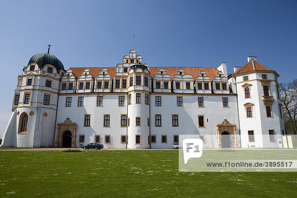 Das Schloss in Celle  Niedersachsen  Deutschland  Europa