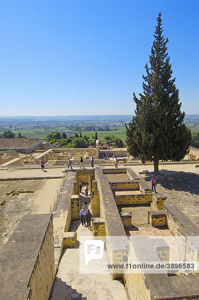 Ruins of Medina Azahara  palace built by Caliph Abd al-Rahman III  CÛrdoba  Andalusia  Spain  Europe