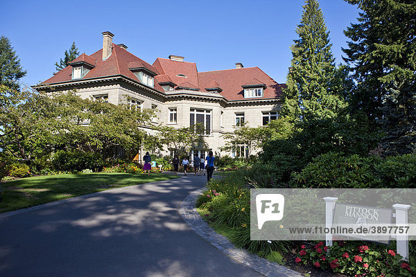 Pittock Mansion  Portland  Orgeon  USA