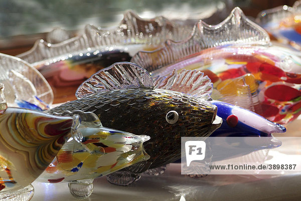 Fish made of stained glass  made by an artist