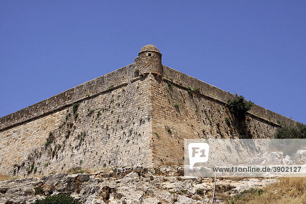 Venezianische Festung Fortezza  Burg  Rethimnon  Rethymno  Kreta  Griechenland  Europa