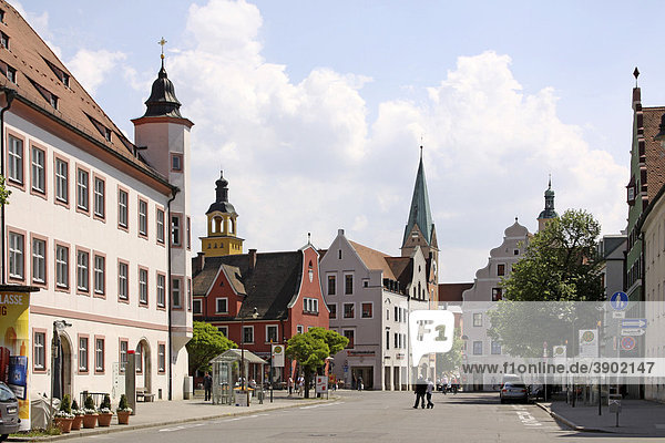 Stadtansicht  Ingolstadt  Bayern  Deutschland  Europa