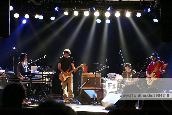 The French rock band Cyann & Ben live at the Schueuer venue Lucerne Switzerland