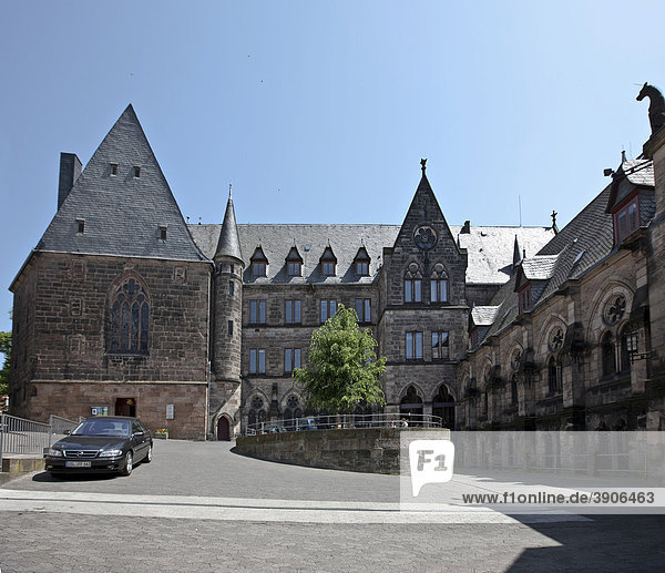 Universitätskirche  Altstadt von Marburg  Hessen  Deutschland  Europa