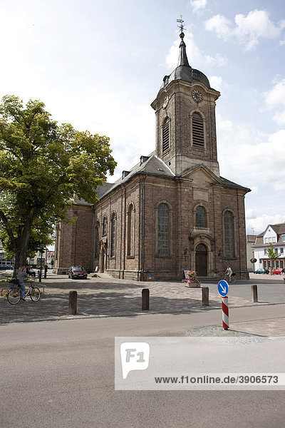 Evangelische Stadtkirche  Kirchplatz  Altstadt  Bad Arolsen  Hessen  Deutschland  Europa