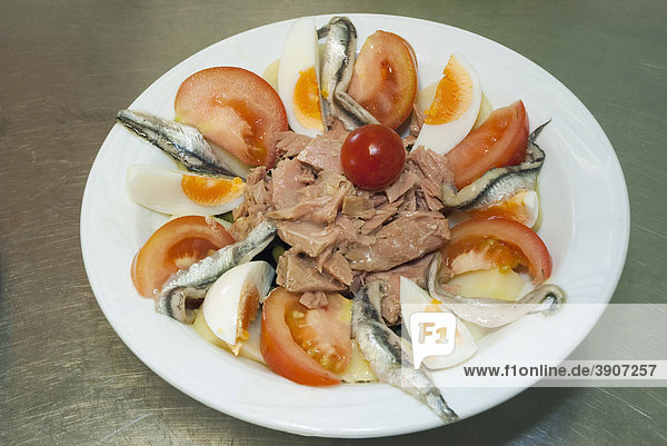 Insalata Nizzarda, Salat Nizza, Restaurant Paradiso al Mare, Forte dei ...