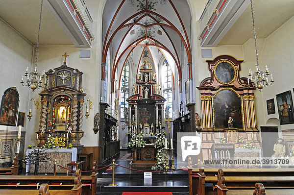 Sankt Mariae Himmelfahrt  Wallfahrtskirche  Marienbaum  Xanten  Niederrhein  Nordrhein-Westfalen  Deutschland  Europa