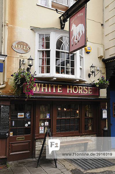 White Horse Pub  Oxford  England  Vereinigtes Königreich  Europa