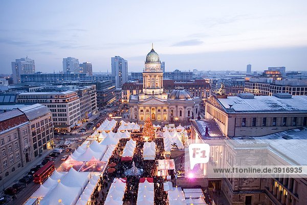 Christmas market,  Gendarmenmarkt,  Berlin,  Germany,  Europe