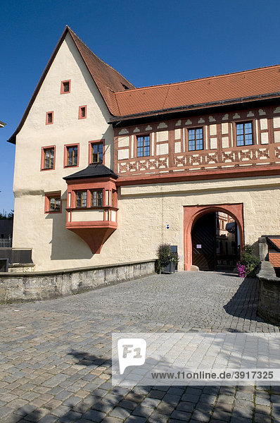 Pfalzmuseum in der Kaiserpfalz  Forchheim  Fränkische Schweiz  Franken  Bayern  Deutschland  Europa