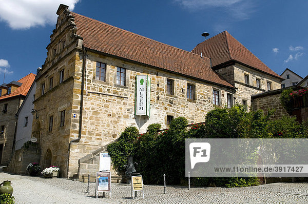 Das Töpferei-Museum in Thurnau  Fränkische Schweiz  Franken  Bayern  Deutschland  Europa