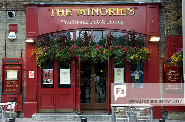 Pub The Minories  London  England  Großbritannien  Europa