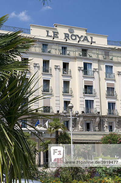 Hotel Le Royal  Nizza  Cote d'Azur  Provence  Frankreich  Europa
