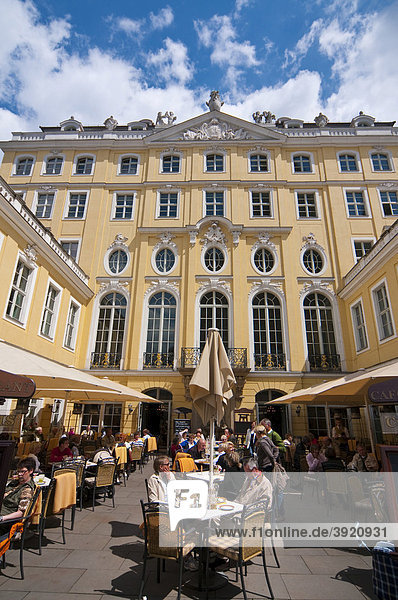 Coselpalais Altstadt Dresden Sachsen Deutschland Europa