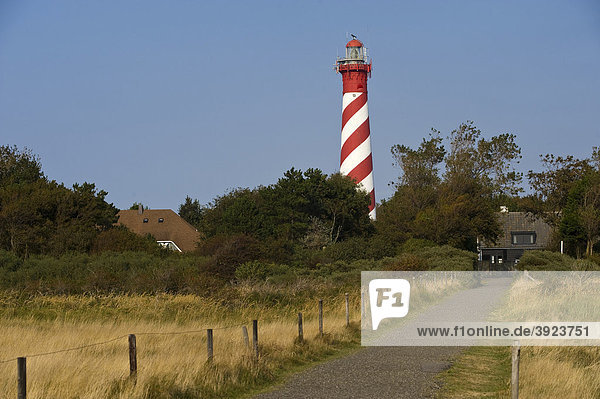 Leuchtturm Hamstede  Zeeland  Holland  Niederlande  Europa