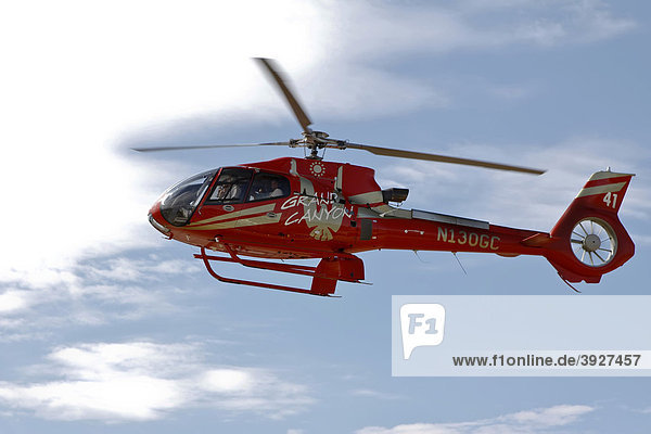 Helicopter from Grand Canyon Airlines  Grand Canyon  Arizona  USA