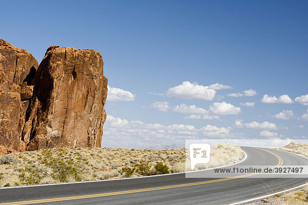 Valley of Fire State Park  Nevada  USA