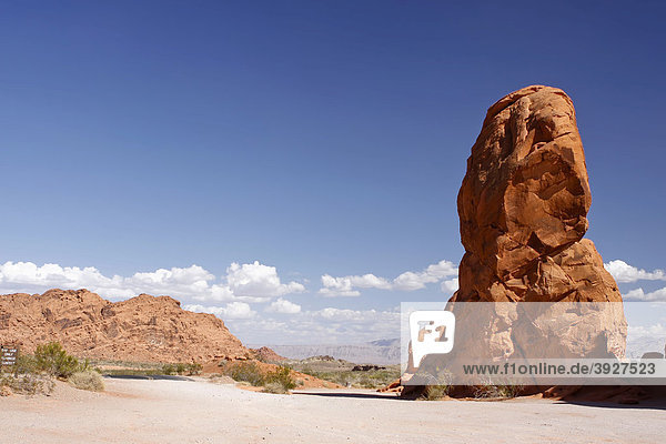Valley of Fire State Park  Nevada  USA