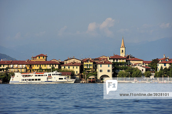 Isola dei Pescatori  Borromäische Inseln  Stresa  Lago Maggiore  Piemont  Italien  Europa
